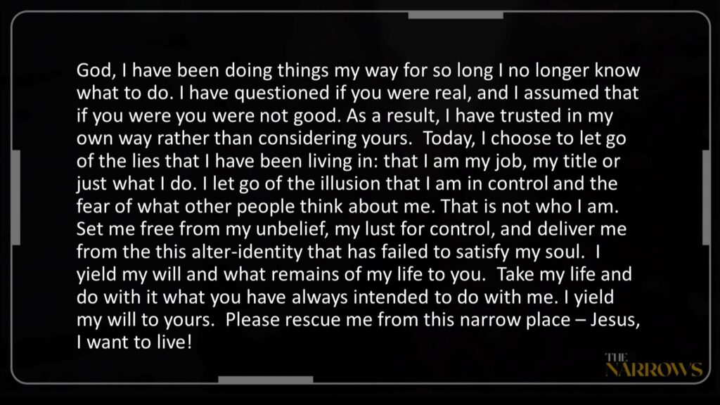 05.07.23 - Brandon Page - The Narrows - Part 2 - Message Only