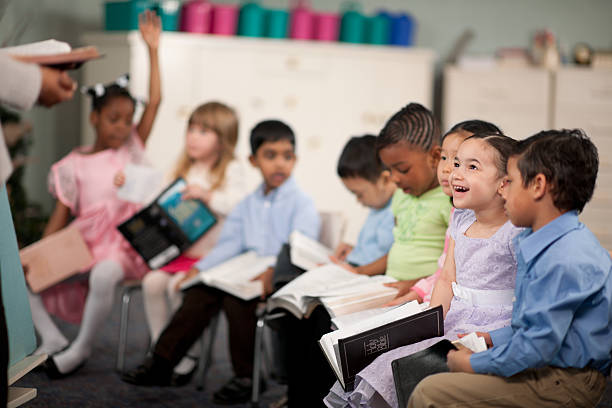 Children in a religious program